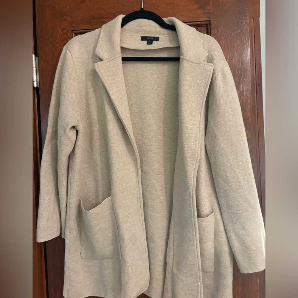 J. Crew Beige Knit Pullover